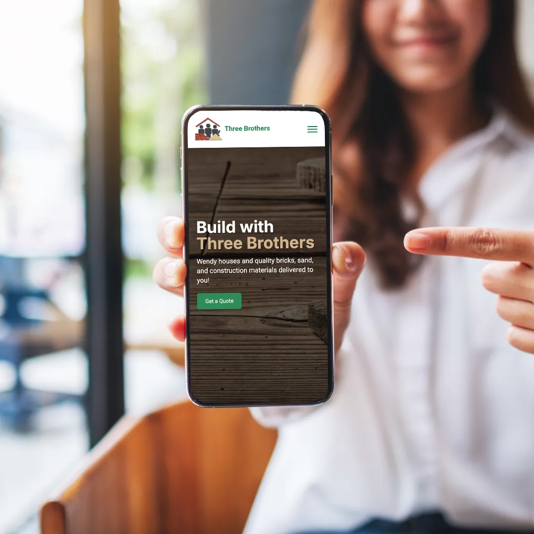 Builders Website for Three Brothers