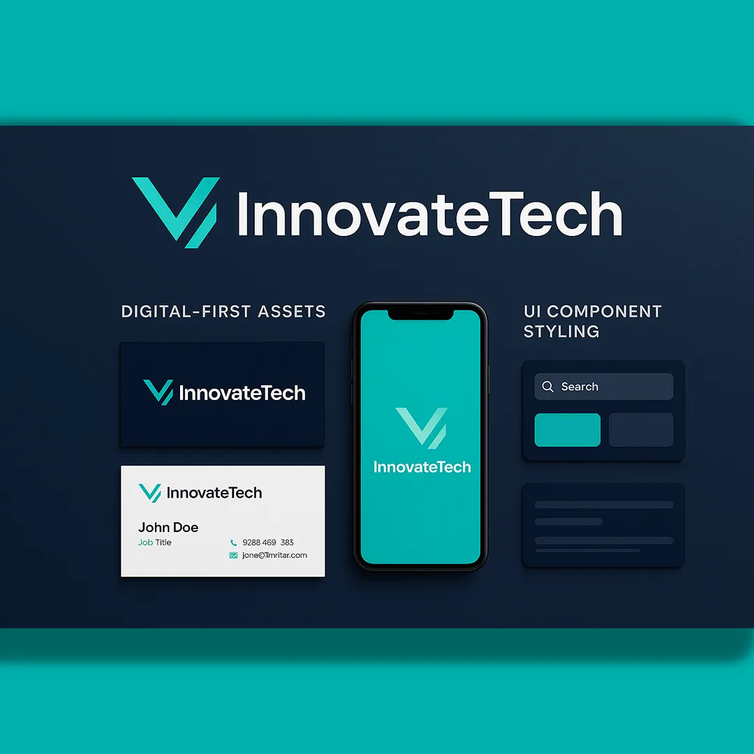 Tech Startup Branding for InnovateTech