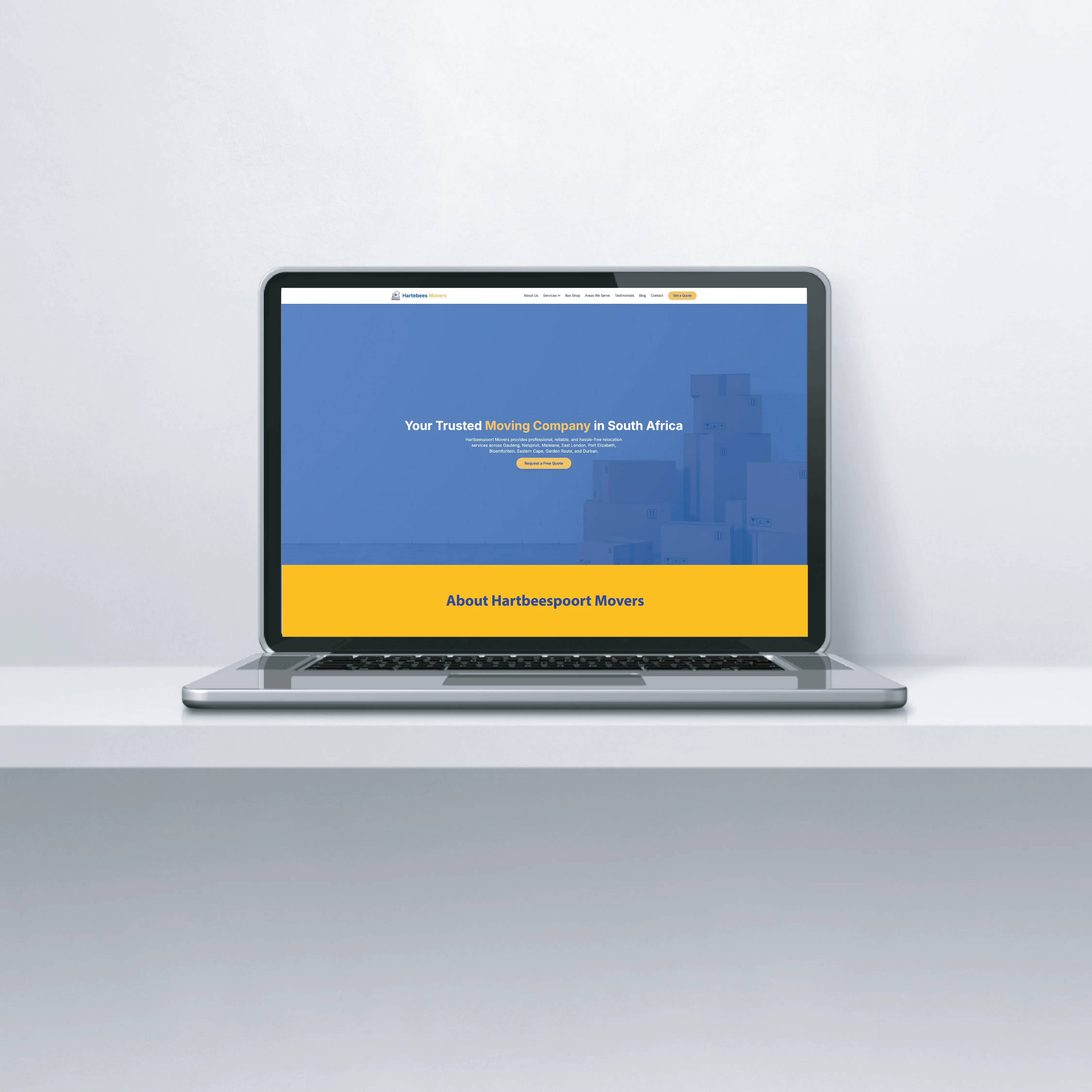 Movers Website for Hartbeespoort Movers